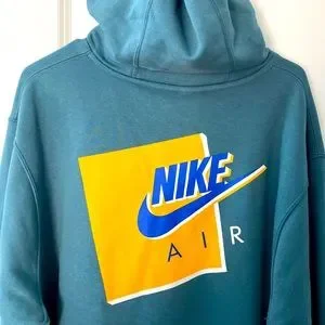 Nike Sweaters Mens Nike Air Box Cf Pullover Hoodie Poshmark